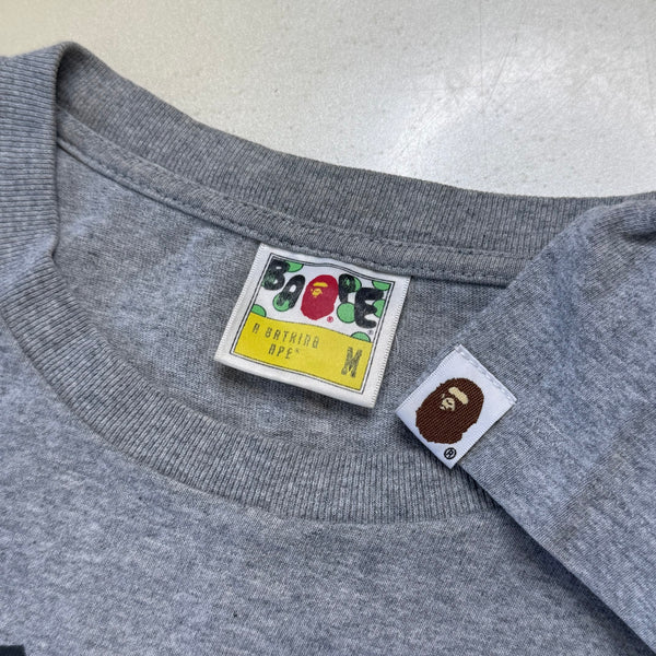 [M] Bape Triple Ape Head College Tee