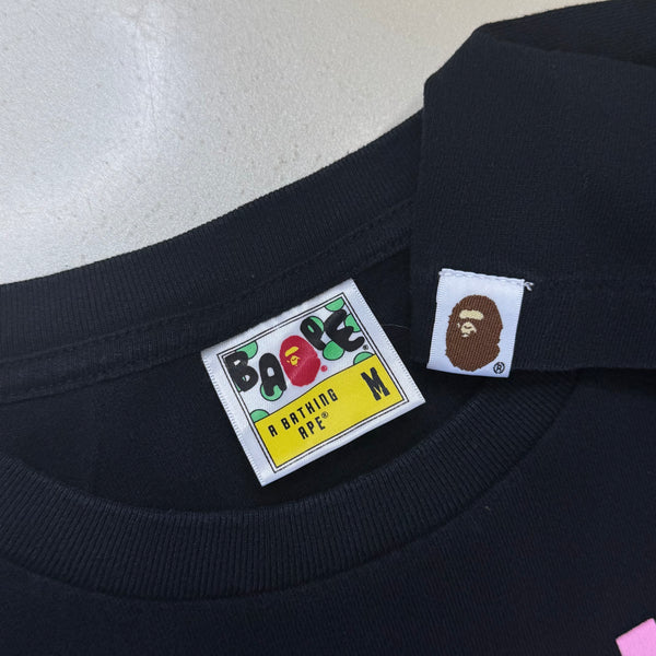 [M] Bape Pink Camo NY Logo Tee