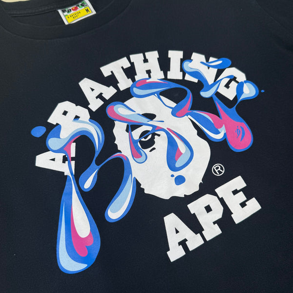[M] Bape Marble Drip College Tee