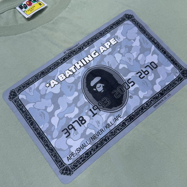 [M] OG Bape Mint AMEX Card Tee