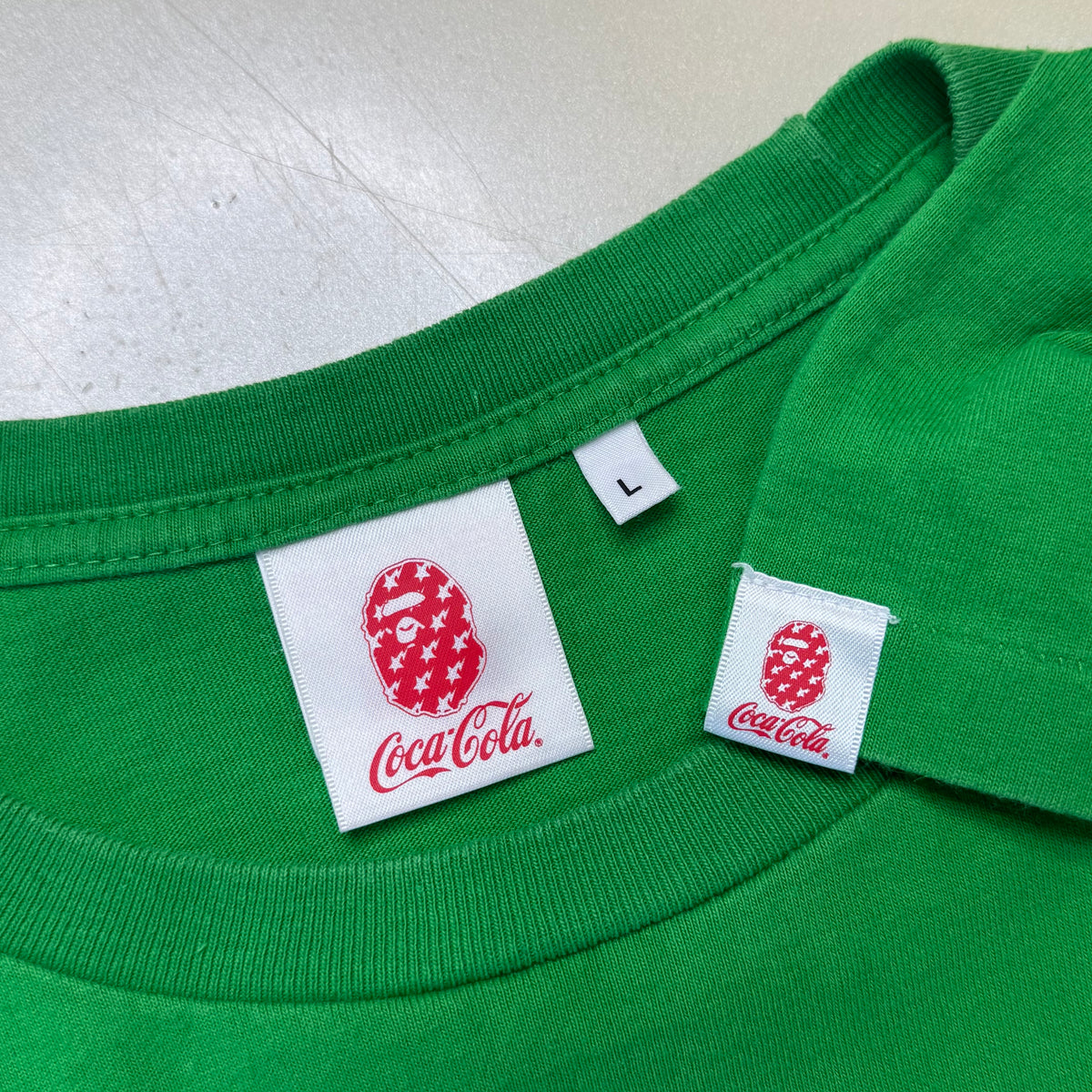 [L] Bape x Coca-Cola Collab Tee