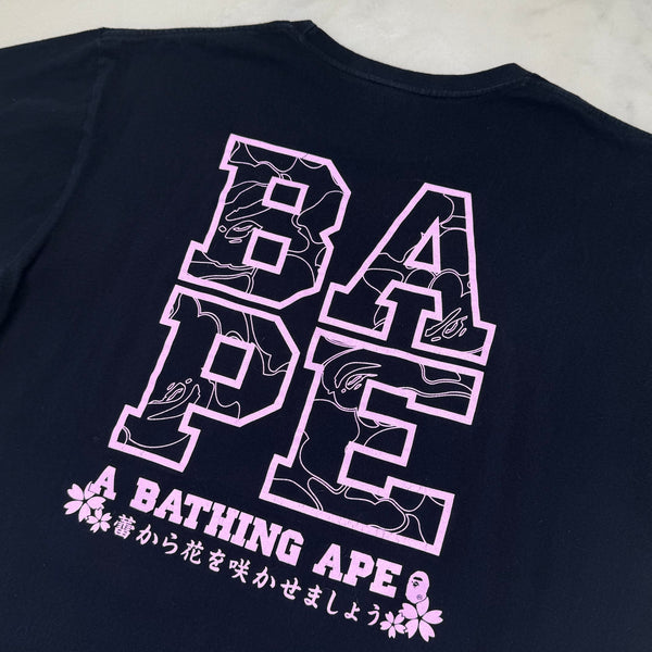 [XL] Bape Cherry Blossom Ape Tee