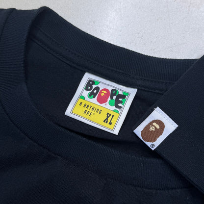 [XL] Bape Red Plaid Ape Head Tee