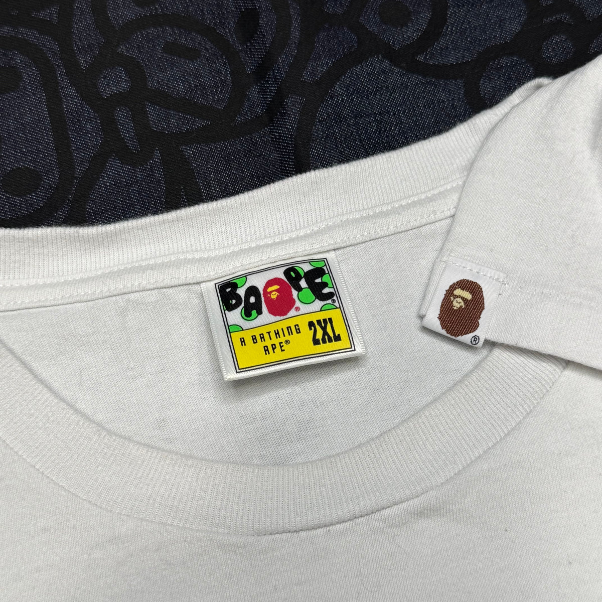 [2XL] Bape x Bearbrick Collab College Tee
