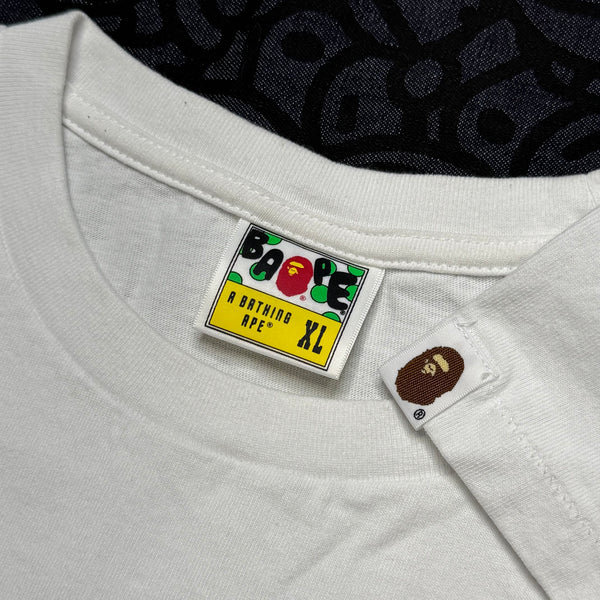 [XL] Bape Plaid Shark Face Tee