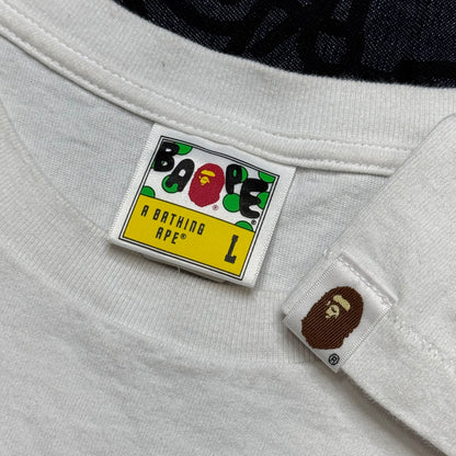 [L] Bape Rising Ape College Tee