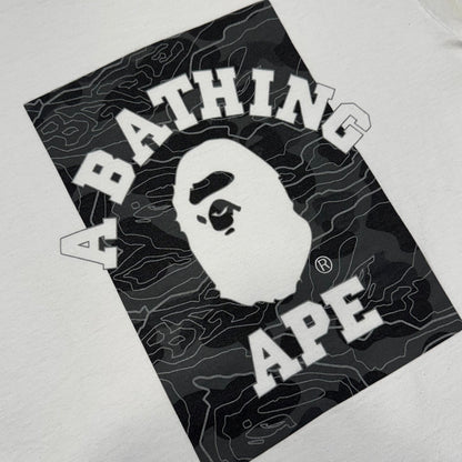 [M] Bape Box Camo College Tee