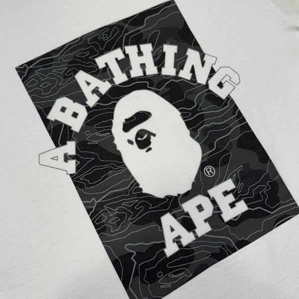 [M] Bape Box Camo College Tee