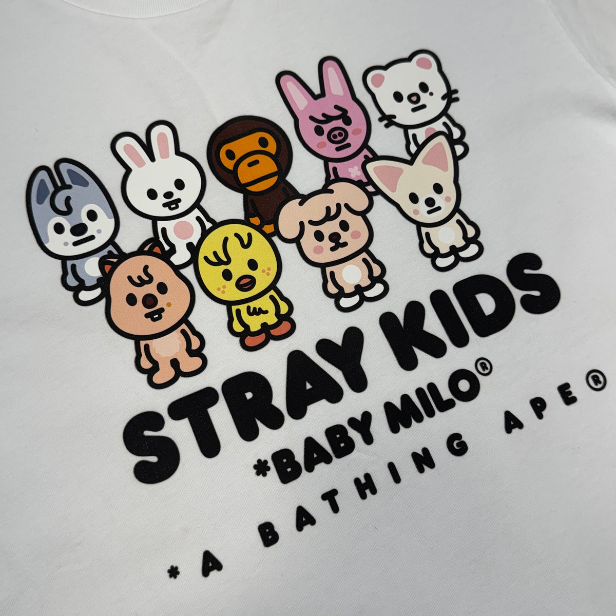 [S] OG Bape x Stray Kids Collab Tee