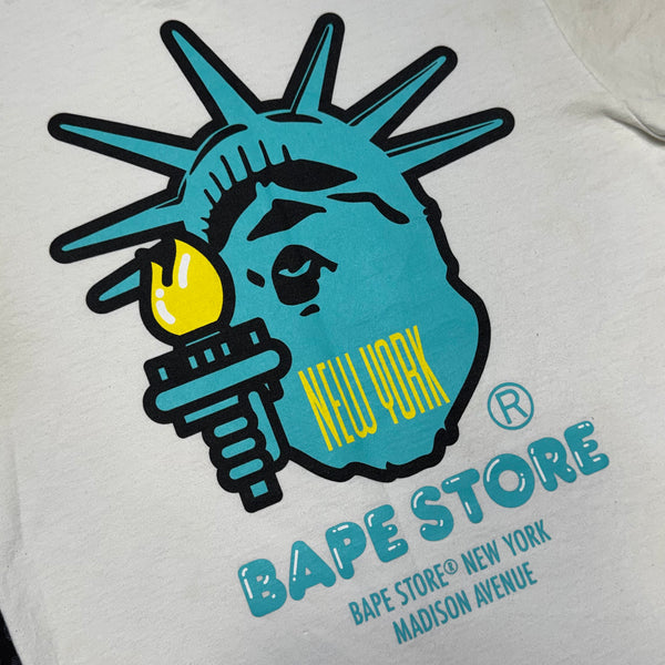 [S] Bape NY Madison Ave. Liberty Tee