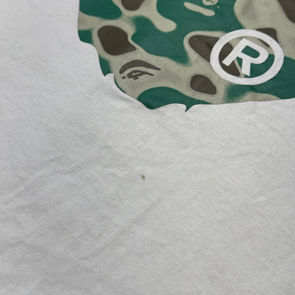 [S] Bape Liquid Camo Ape Head Tee