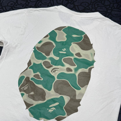 [S] Bape Liquid Camo Ape Head Tee