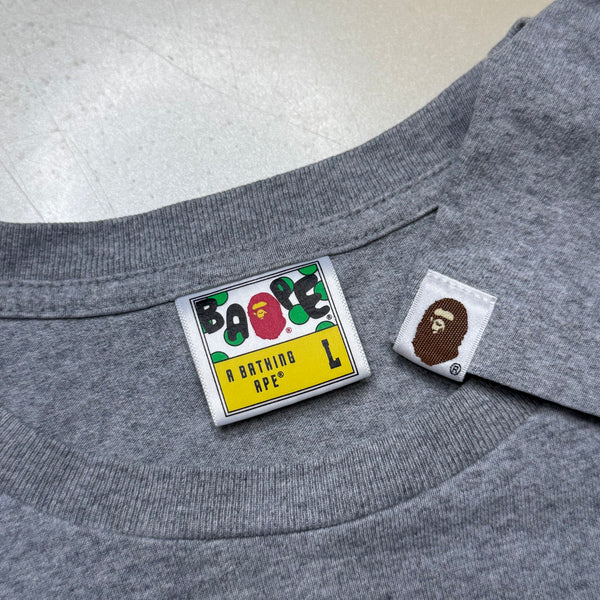 [L] Bape Classic Ape Head Tee