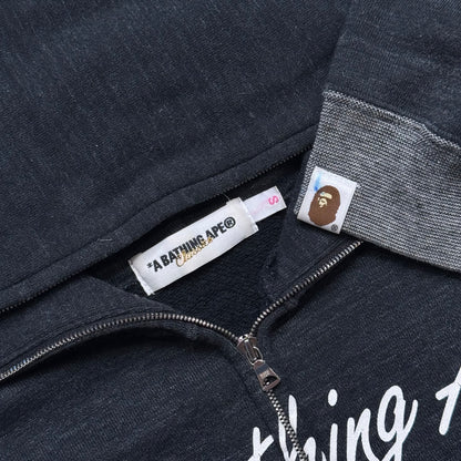 [S] Bape Generals Logo Full-Zip Hoodie