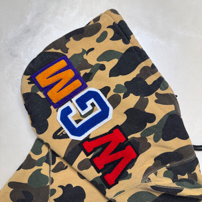 [M] Bape Full 1st Camo Back Shark Hoodie