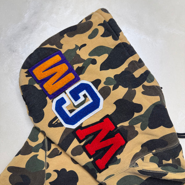 [M] Bape Full 1st Camo Back Shark Hoodie
