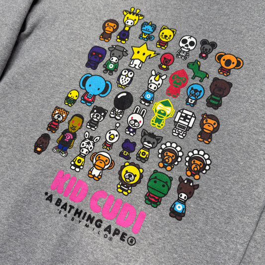 [L] Bape x Kid Cudi Collab Sweatshirt