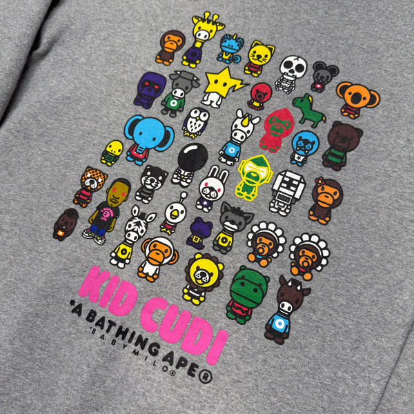 [L] Bape x Kid Cudi Collab Sweatshirt