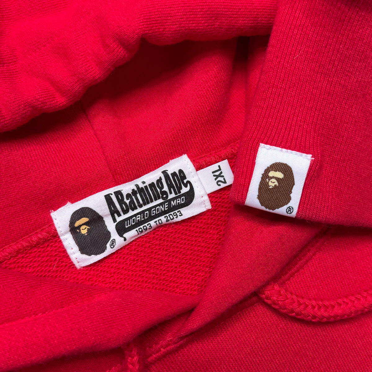 [2XL] Bape x M&M's Collab College Logo Hoodie