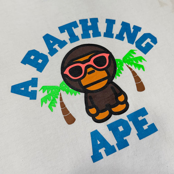 [2XL] Bape LA Milo College Logo Tee