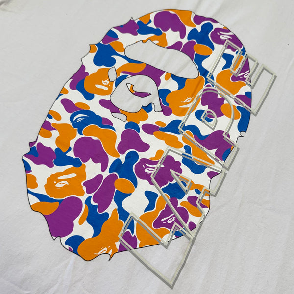[2XL] Bape LA Camo Ape Head Tee