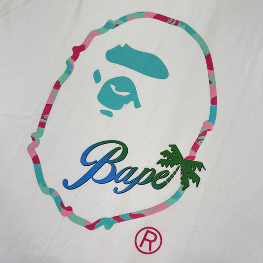 [2XL] Bape Miami Camo Ape Head Tee