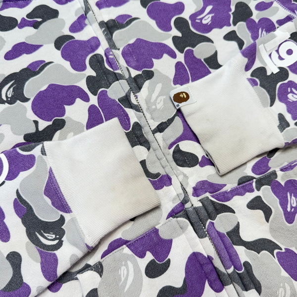 [S] Bape NY Full Camo Double Shark Hoodie