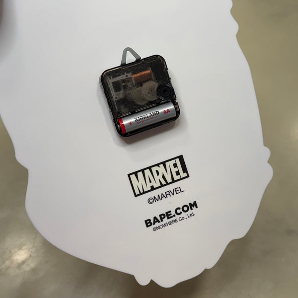 Bape x Marvel Collab Clock