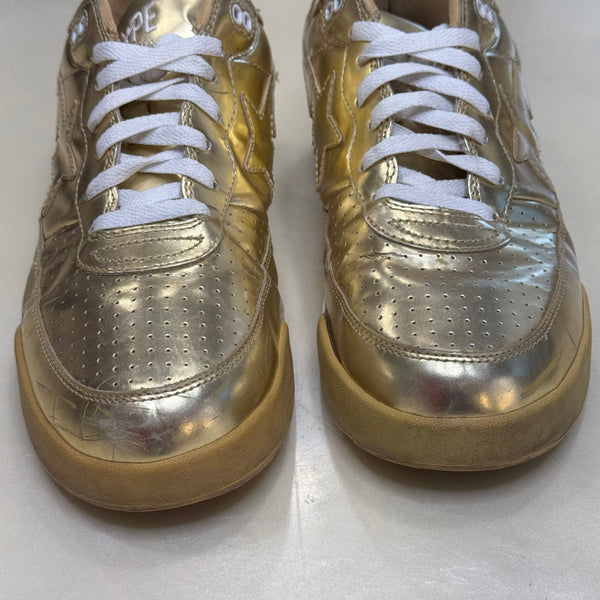 [13] Bape Gold Chrome Bapestas