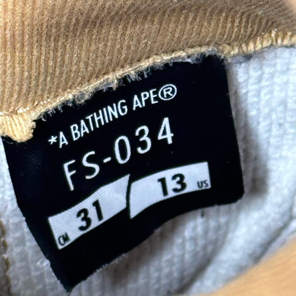 [13] Bape Gold Chrome Bapestas