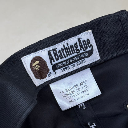Bape Black Spell Out Hat