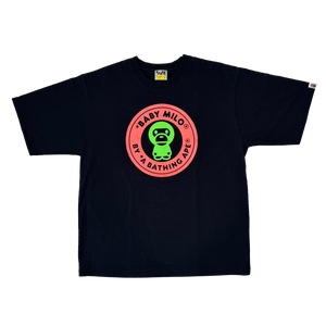 [L] OG  Bape Neon Milo Busy Works Tee