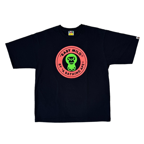 [L] OG  Bape Neon Milo Busy Works Tee