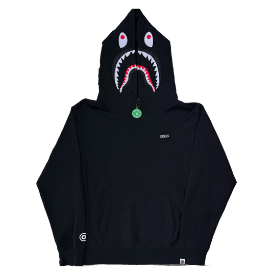 [XL] Bape Black Pullover Shark Hoodie