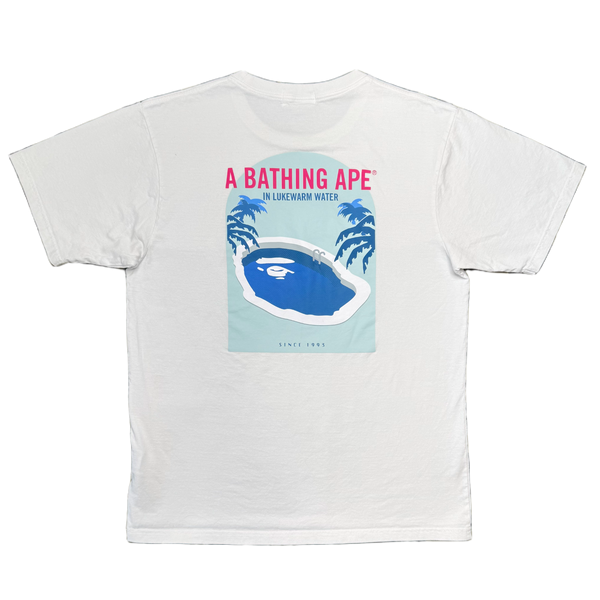 [XL] Bape Resort Pool Logo Tee