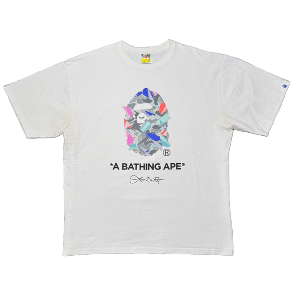 [3XL] Bape x Louis De Guzman Ape Head Tee