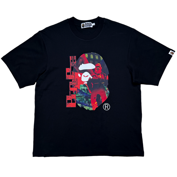 [S] OG Bape Tupac Ape Head Tee