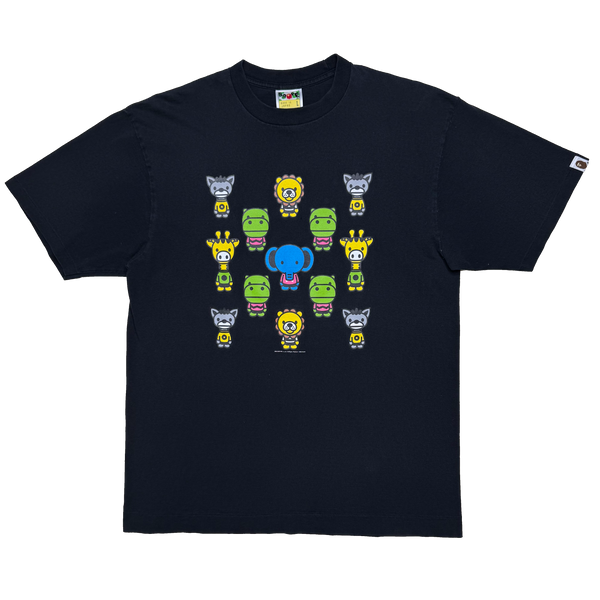 [L] OG Bape Milo Animals Tee