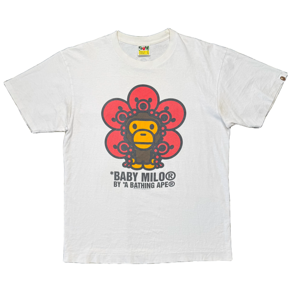 [L] Bape Squid Milo Logo Tee