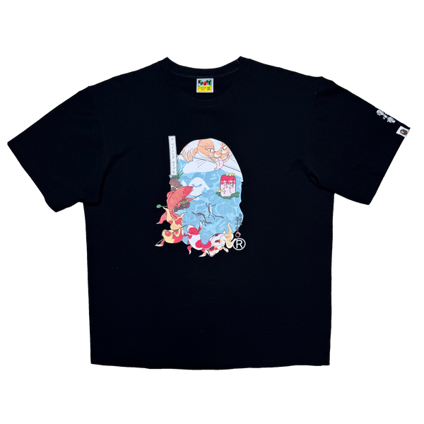 [2XL] Bape x Ukiyo-E Collab Ape Head Tee