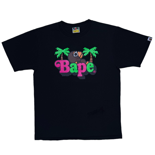 [L] Bape LA Milo Spell Out Tee