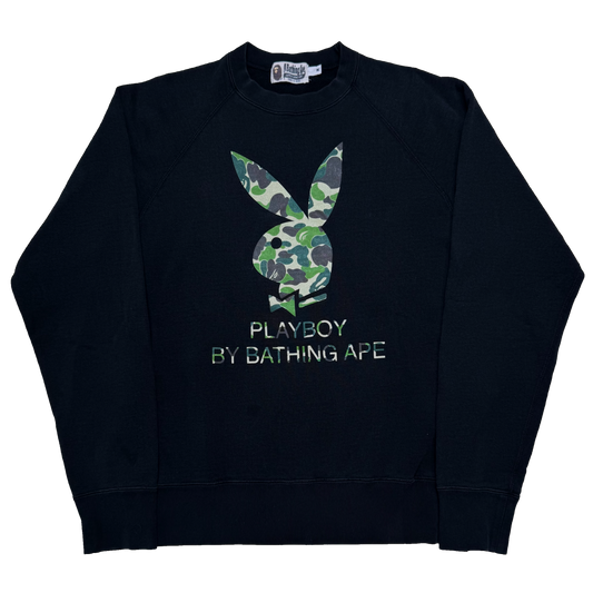 [M] Bape x Playboy Collab Camo Sweatshirt