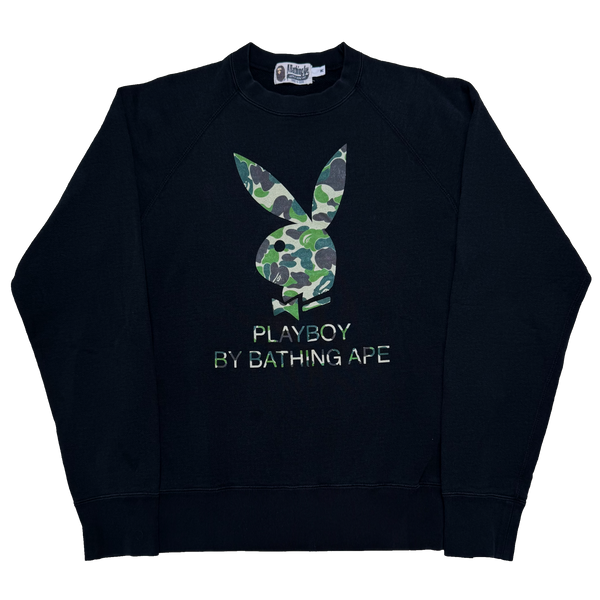 [M] Bape x Playboy Collab Camo Sweatshirt