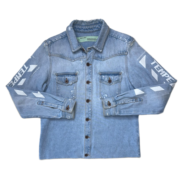 [S] Off-White 2018 Temperature Denim Jacket
