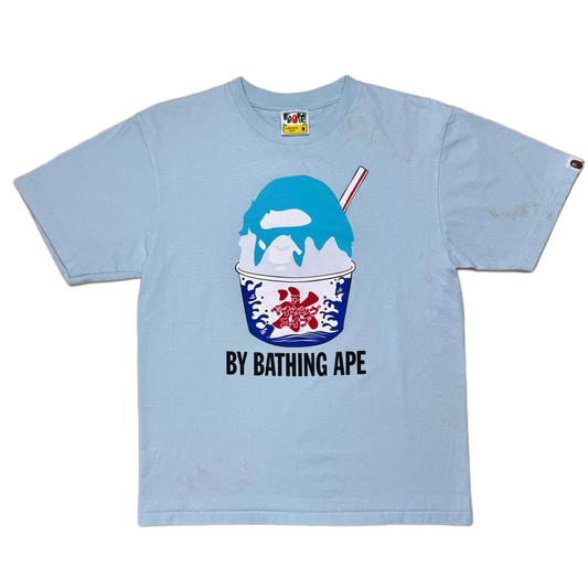 [M] Bape Shaved Ice Ape Head Tee