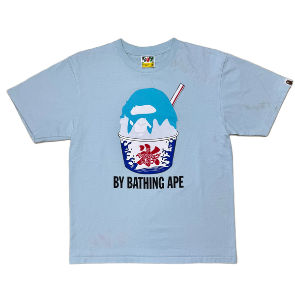 [M] Bape Shaved Ice Ape Head Tee