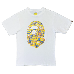 [S] Bape x Minions Collab Ape Head Tee
