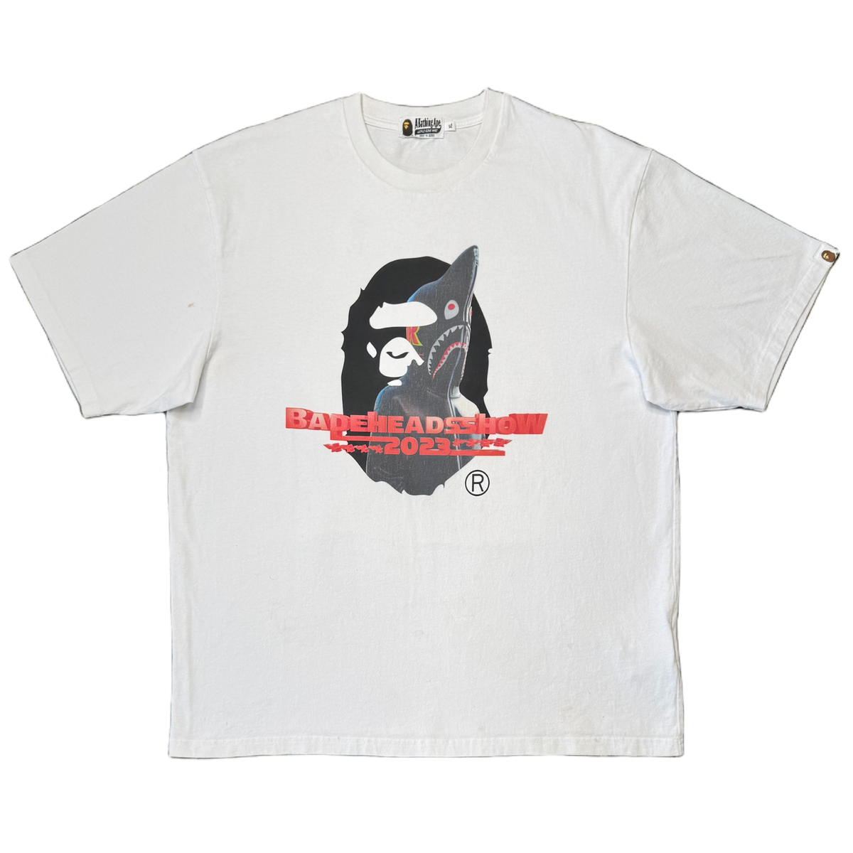 [XL] OG Bape Heads Show Ape Head Tee