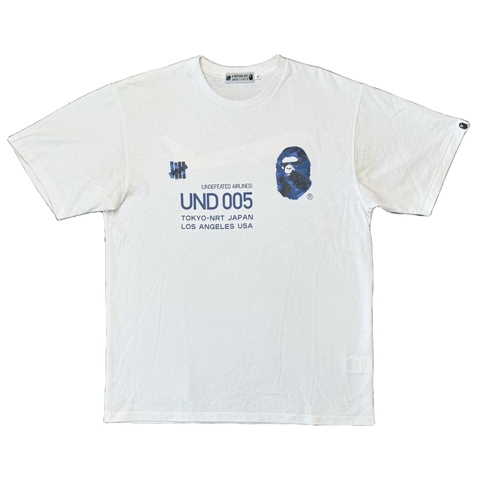 [XL] Bape x Undefeated Airline Tee