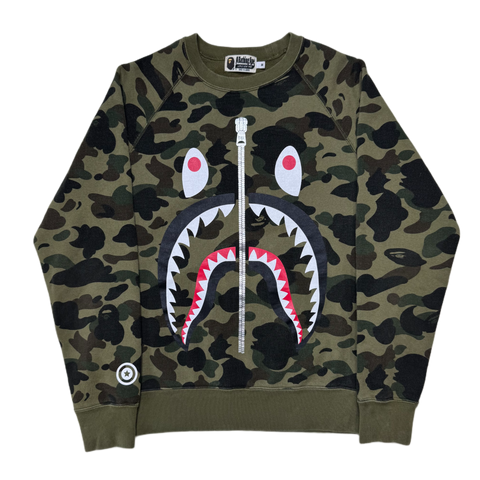 [M] Bape 1st Camo Shark Sweatshirt